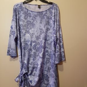 Black label by chico's blouse size:3X